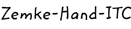 Zemke Hand ITC Regular.ttf