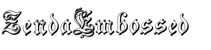 ZendaEmbossed Regular.ttf