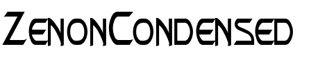 ZenonCondensed Regular.ttf