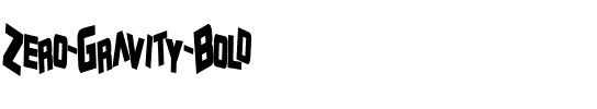 Zero Gravity Bold.ttf