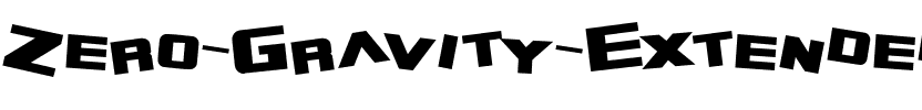 Zero Gravity Extended Bold.ttf