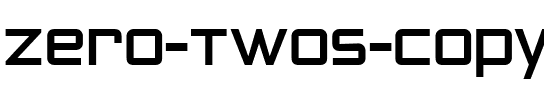 Zero Twos Regular.ttf