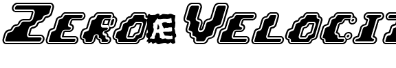 Zero Velocity (BRK) Regular.ttf