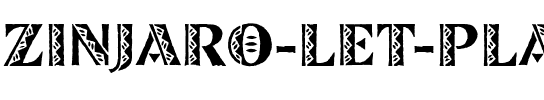 Zinjaro LET Plain.ttf