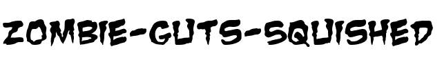 Zombie Guts Squished Regular.ttf