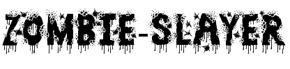 Zombie Slayer Normal.ttf