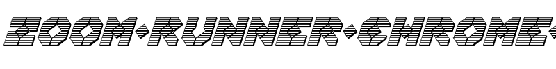 Zoom Runner Chrome Italic Italic.ttf