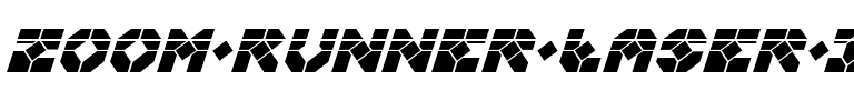 Zoom Runner Laser Italic Italic.ttf