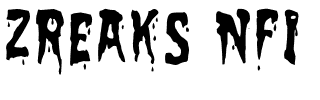Zreaks NFI Regular.otf