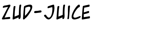 Zud Juice Regular.ttf