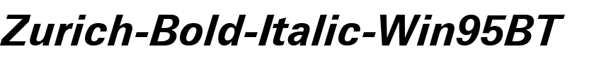 Zurich Win95BT Bold Italic.ttf