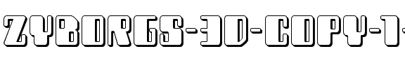 Zyborgs 3D Regular.ttf