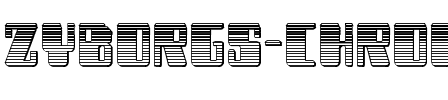 Zyborgs Chrome Regular.ttf