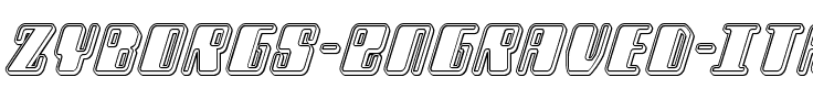 Zyborgs Engraved Italic Italic.ttf