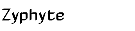 Zyphyte Regular.ttf