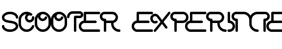 scooter experiment Normal.ttf