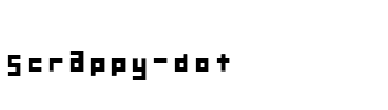 scrappy dot Regular.ttf