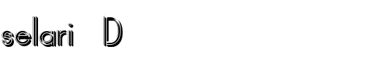 selari 3D Regular.ttf