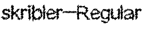 skribler  Regular.ttf