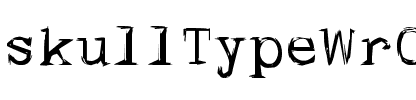 skullTypeWr00 Normal.ttf