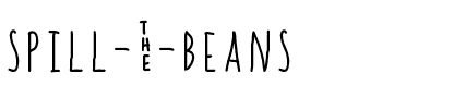spill _ beans Medium.ttf