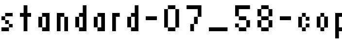 standard 07_58 Regular.ttf