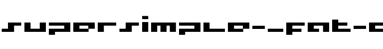 supersimple _fat supersimple _fat.ttf