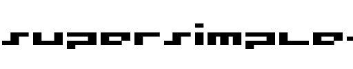 supersimple _fat.ttf