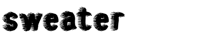 sweater Normal.ttf