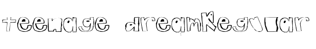 teenage dream Regular.ttf