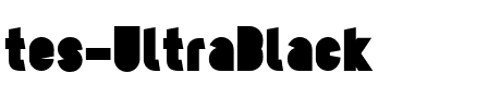 tes© UltraBlack.ttf