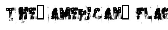 the american flag Regular.ttf