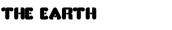 the earth Normal.ttf