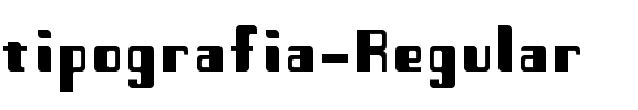 tipografia Regular.ttf