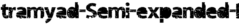 tramyad Semi-expanded Bold.ttf
