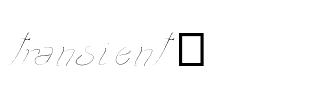 transient1 Light.otf
