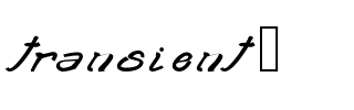 transient2 Bold.ttf