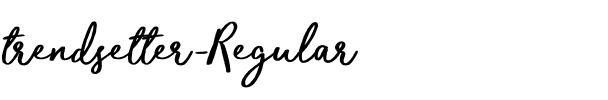 trendsetter Regular.ttf