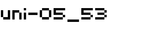 uni 05_53 Regular.ttf