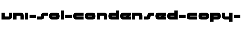 uni-sol Condensed Condensed.ttf
