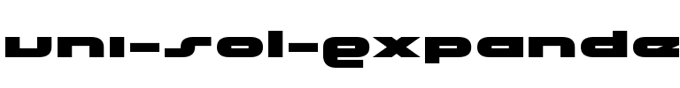 uni-sol Expanded Expanded.ttf
