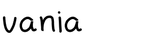 vania Medium.ttf