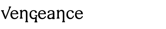 vengeance Regular.ttf