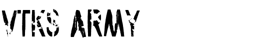 vtks army Regular.ttf
