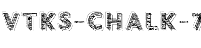 vtks chalk 79 Regular.ttf