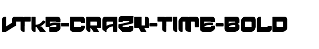vtks crazy time bold Regular.ttf