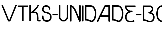 vtks unidade bold Regular.ttf