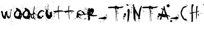 woodcutter TINTA CHINA Normal.ttf