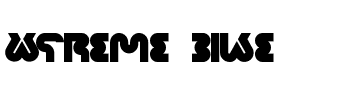 xtreme bike Normal.ttf