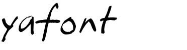 yafont Regular.ttf